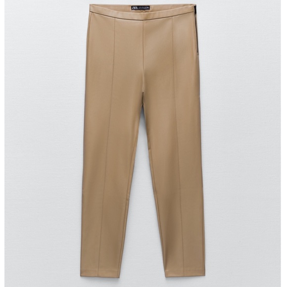 𝗡𝗪𝗧 𝗭𝗮𝗿𝗮 • Faux Leather Leggings - Picture 12 of 14